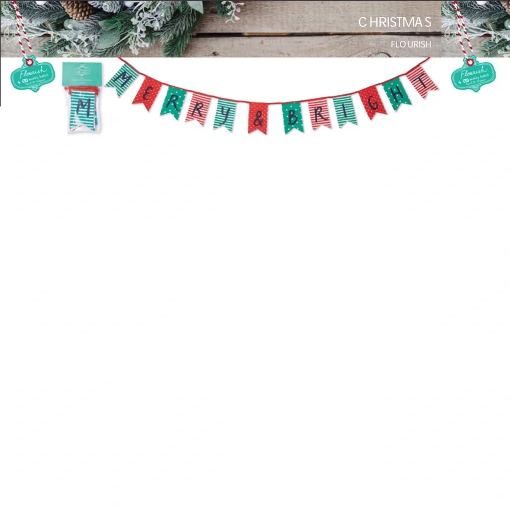 Molly Hatch Holiday Flourish Garland